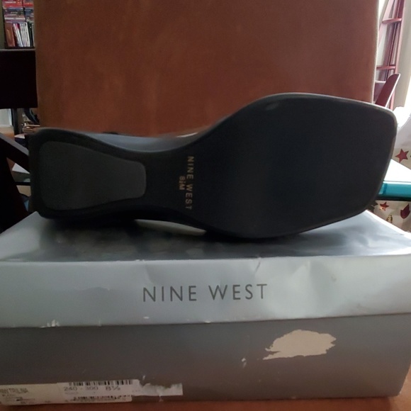 Nine West Black Leather sandals - Picture 4 of 4